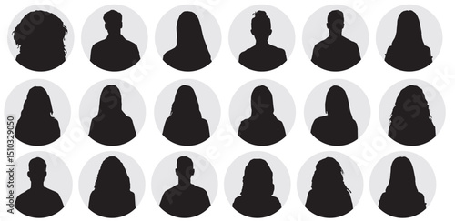 people profile silhouette 