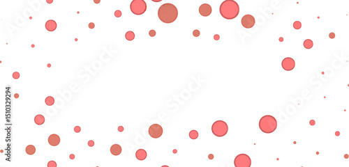Glittering confetti on a tr...