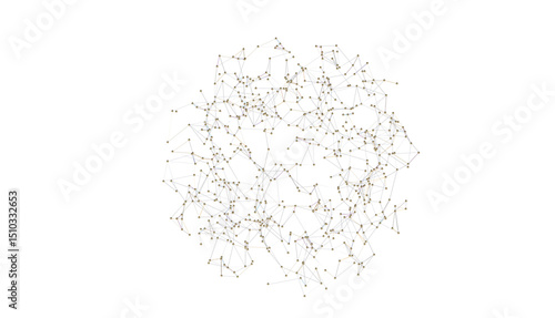 Connecting lines and dots.B...