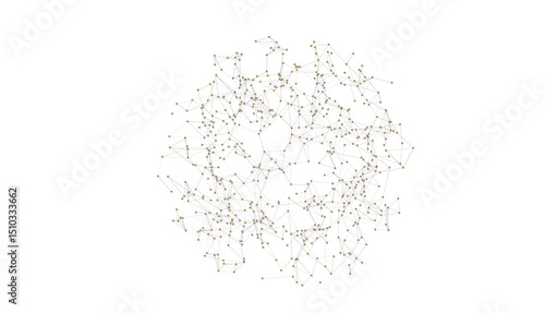 Connecting lines and dots.B...