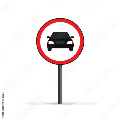 Professional No Parking Zone Forbidden Not Allowed Icon Image Usage