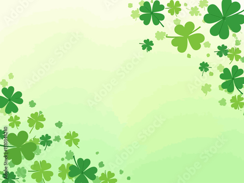 Clover Leaves Background illustration