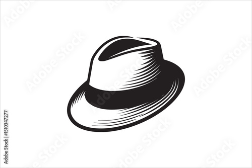 A black-and-white tooth  brush  bag against a white background in a straightforward and inconspicuous vector silhouette