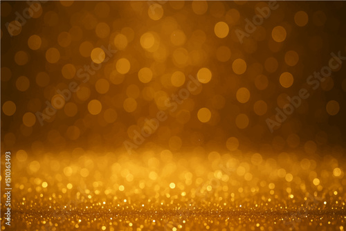 Abstract background of  glitter lights. the focused. banner.