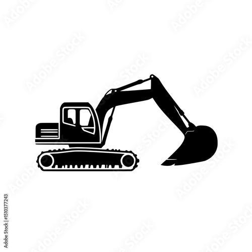 excavator and shovel