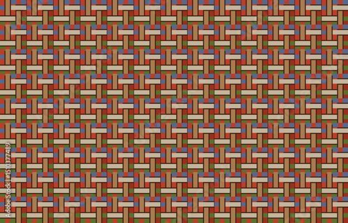 Geometric vector background with sacral tribal ethnic elements. Traditional triangles gypsy geometric forms sprites tribal themes apparel fabric tapestry print