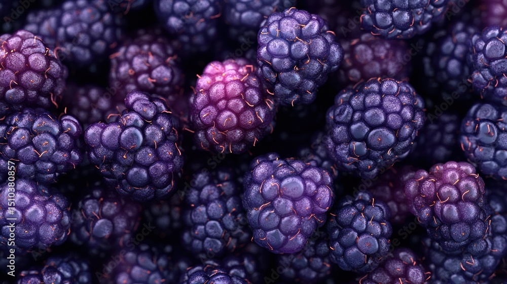 Close-up berry cluster Close-up berry cluster