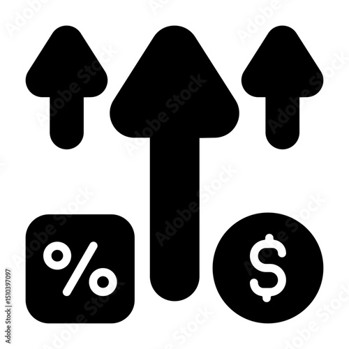 Inflation Rate Icon
