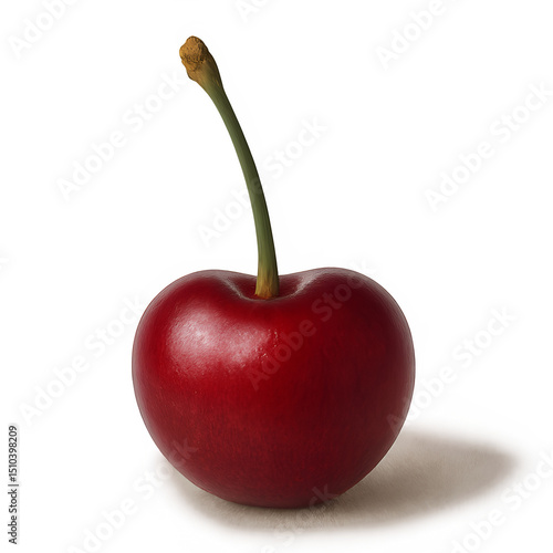 cherry isolated on a transparent background