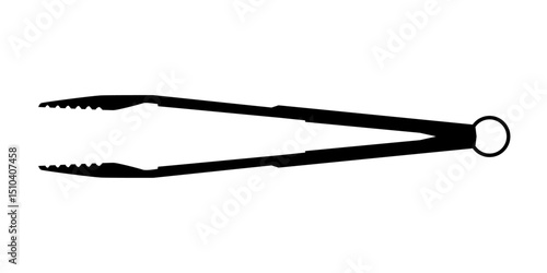 food tongs icon vector illustration design