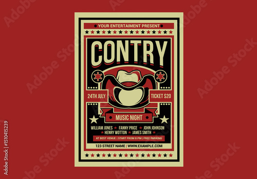 Country Music Flyer