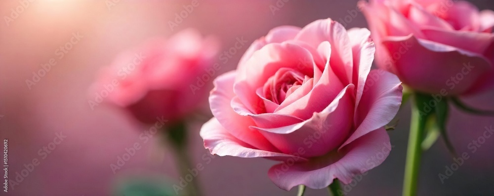 Serene close-up of pink roses, petals unfurling gently, soft light illuminating the scene, evoking a sense of peace and tranquility perfect for meditation or yoga practice , petals, flowers, plant Serene close-up of pink roses, petals unfurling gently, soft light illuminating the scene, evoking a sense of peace and tranquility perfect for meditation or yoga practice , petals, flowers, plant