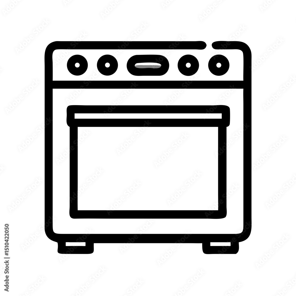 Oven Vector Illustration – Modern Kitchen Appliance Design
Oven Vector Illustration – Modern Kitchen Appliance Design