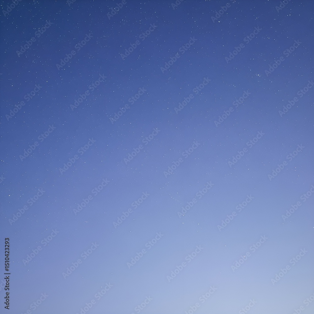 Naklejka premium Soft starry night sky gradient – seamless abstract background
