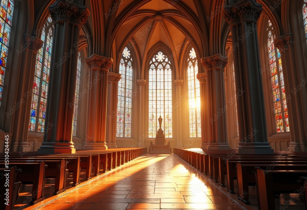 intricate cathedral arches stunning stained glass light patterns architectural detail spiritual atmosphere, architecture, column, gothic, art, window intricate cathedral arches stunning stained glass light patterns architectural detail spiritual atmosphere, architecture, column, gothic, art, window
