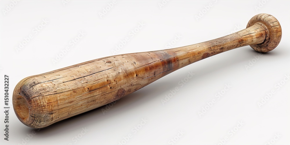 Baseball bat isolated Baseball bat isolated