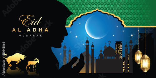 Islamic graphic design for holy Mubarak, ramadan, eid, Al Adha, hajj, arafah, hariraya, Mawlid al-Nabi, ai-fitr, adulfitri and Hijri new yeaar. Literally Background with muslim illuminated lamp. 