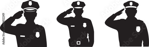 Police Officer Salute icon