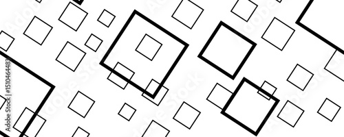 Monochrome line design. Intersecting lines create geometric shapes. A template for screensavers, wallpapers, banners, textures, and textiles. The idea of interior design and creativity