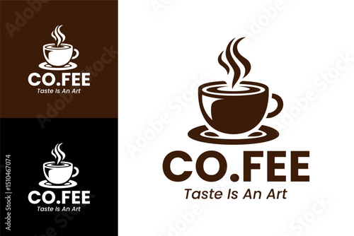 Co.Fee Logo Modern Coffee Branding for Cafes