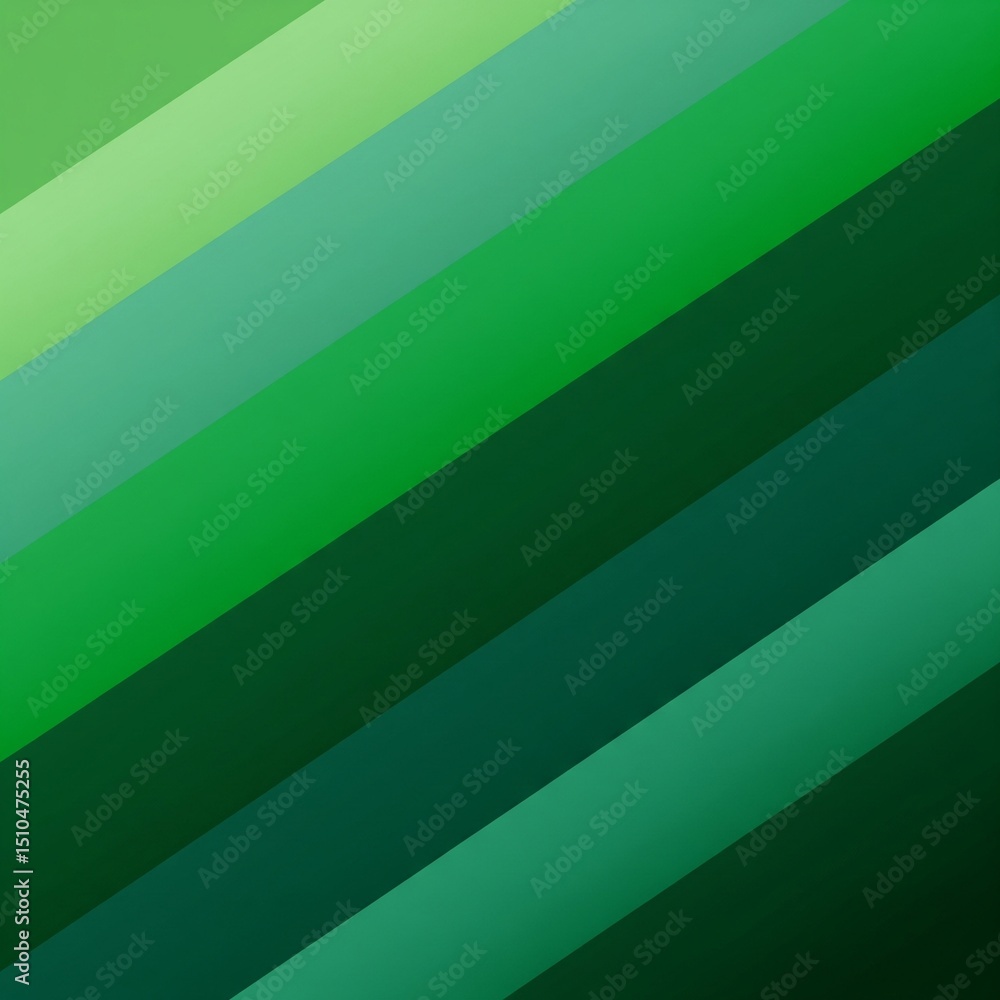 Obraz premium green striped background