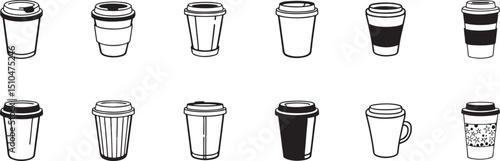 Coffee Cups, Seasonal Takeaway Mug Collection.