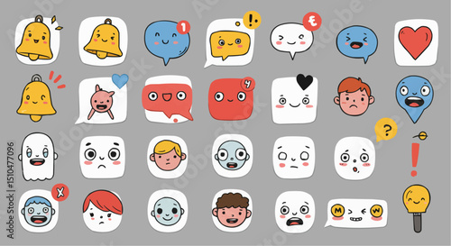 Seamless vector pattern of funny cartoon animal characters, perfect for a playful design or colorful wallpaper