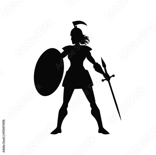 vector illustration of a golf player