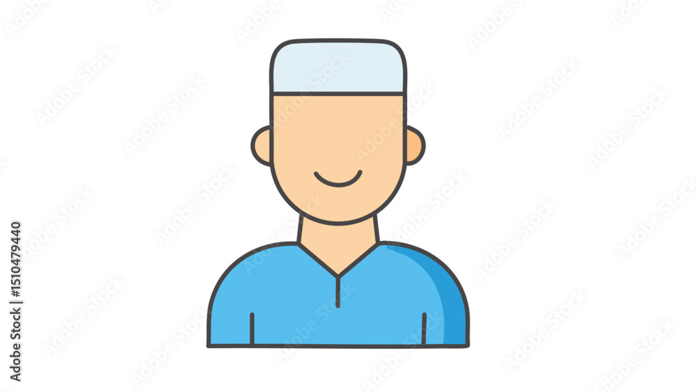 Fashionable Muslim Male Profile Vector
Fashionable Muslim Male Profile Vector