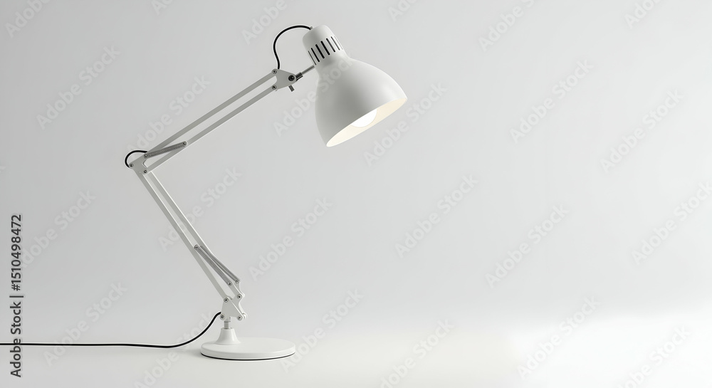 Modern White Desk Lamp Minimalist Office Lighting Home Decor Bright Idea Workspace Illumination Study Lamp Elegant Design Modern White Desk Lamp Minimalist Office Lighting Home Decor Bright Idea Workspace Illumination Study Lamp Elegant Design