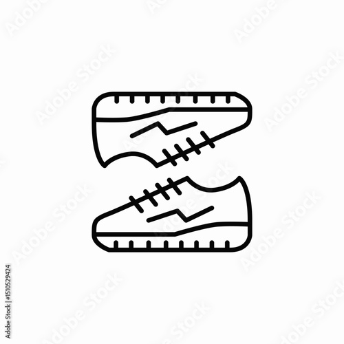 pair of shoes icon sign vector