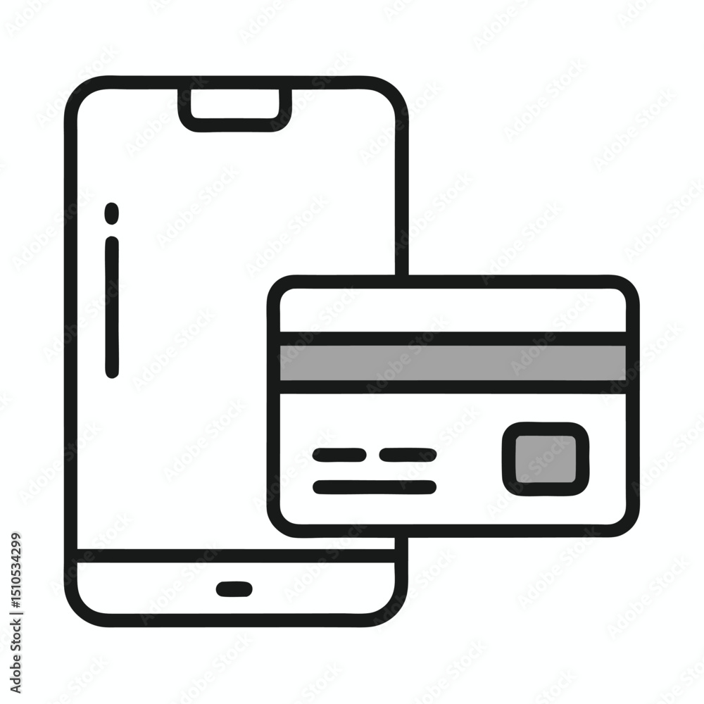 Mobile phone credit card online payment transaction Mobile phone credit card online payment transaction