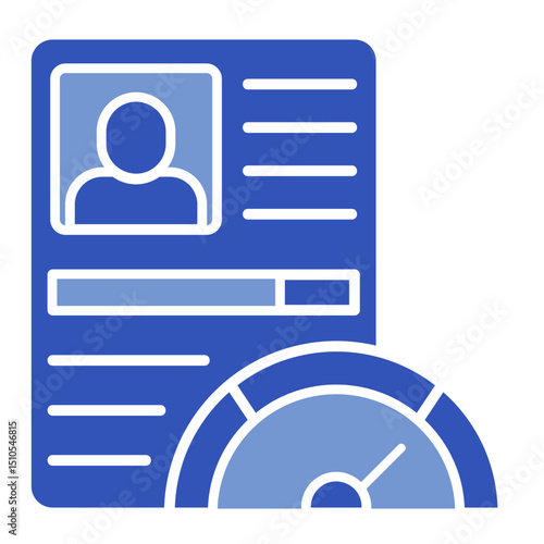 Credit Evaluation  Icon Element For Design	
