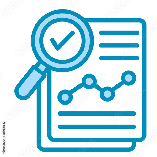 Audit Trail  Icon Element For Design	