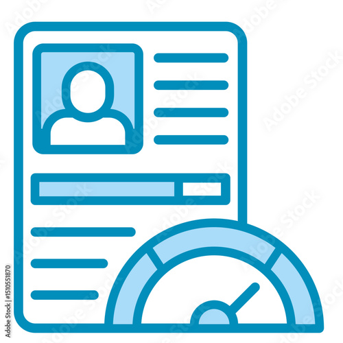 Credit Evaluation  Icon Element For Design	