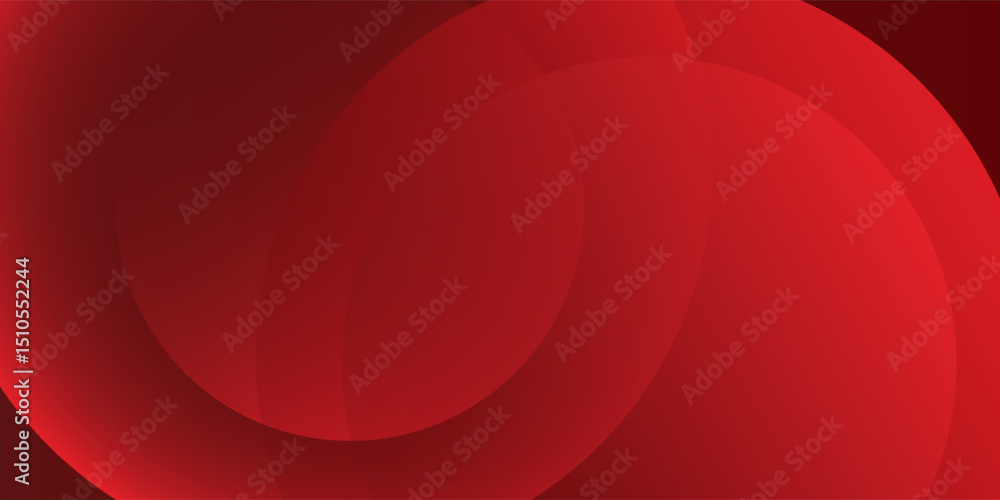 Obraz premium Red abstract background. Dynamic shapes composition. Eps10 vector