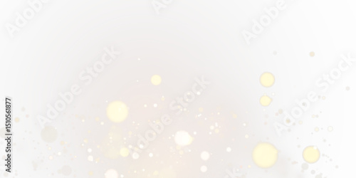 PNG white and gold sparkle with starburst glow and glitter.