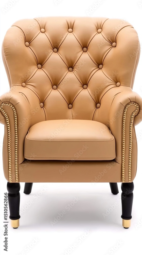 Obraz premium armchair isolated on white background
