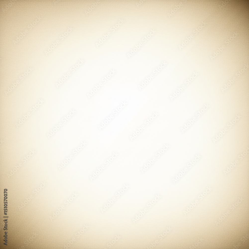 Fototapeta premium Soft gradient background in a creamy pale color with subtle vintage textured effect
