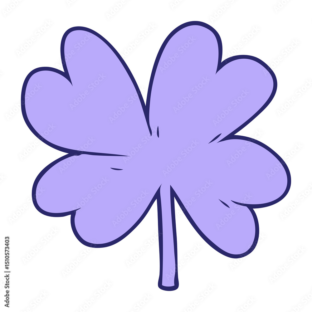 cartoon four leaf clover cartoon four leaf clover