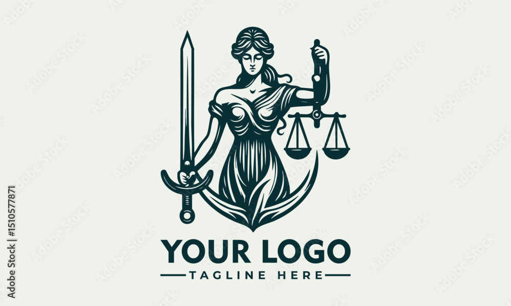Statue of Lady Justice holding balance scales and sword to represent impartial law enforcement. Legal concept
Statue of Lady Justice holding balance scales and sword to represent impartial law enforcement. Legal concept