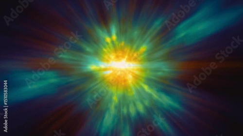 abstract background with rays