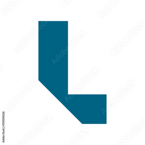 Free Download  letter L icon logo design template. - GFXLoad