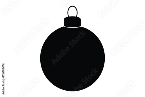 blank-two-white-christmas-ball-for-tree-mockup-set.eps