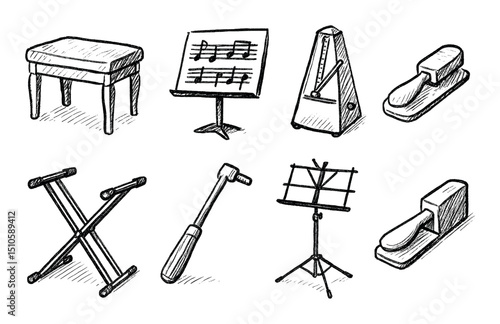 Musical Icon Sketches