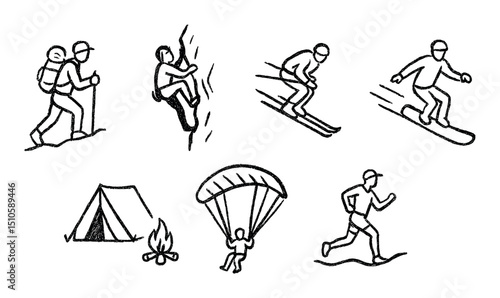 Outdoor Adventure Icons