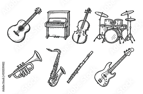 Musical Instrument Icons