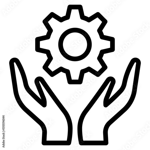 Manage icon in vector illustration