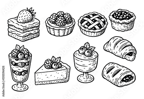 Berry Dessert Icons