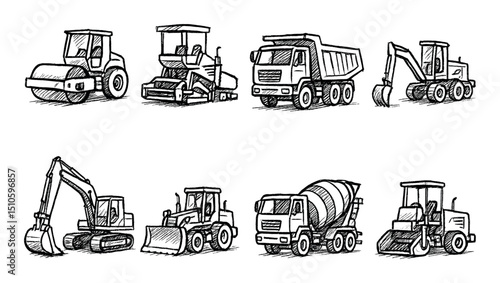 Construction Equipment Icons